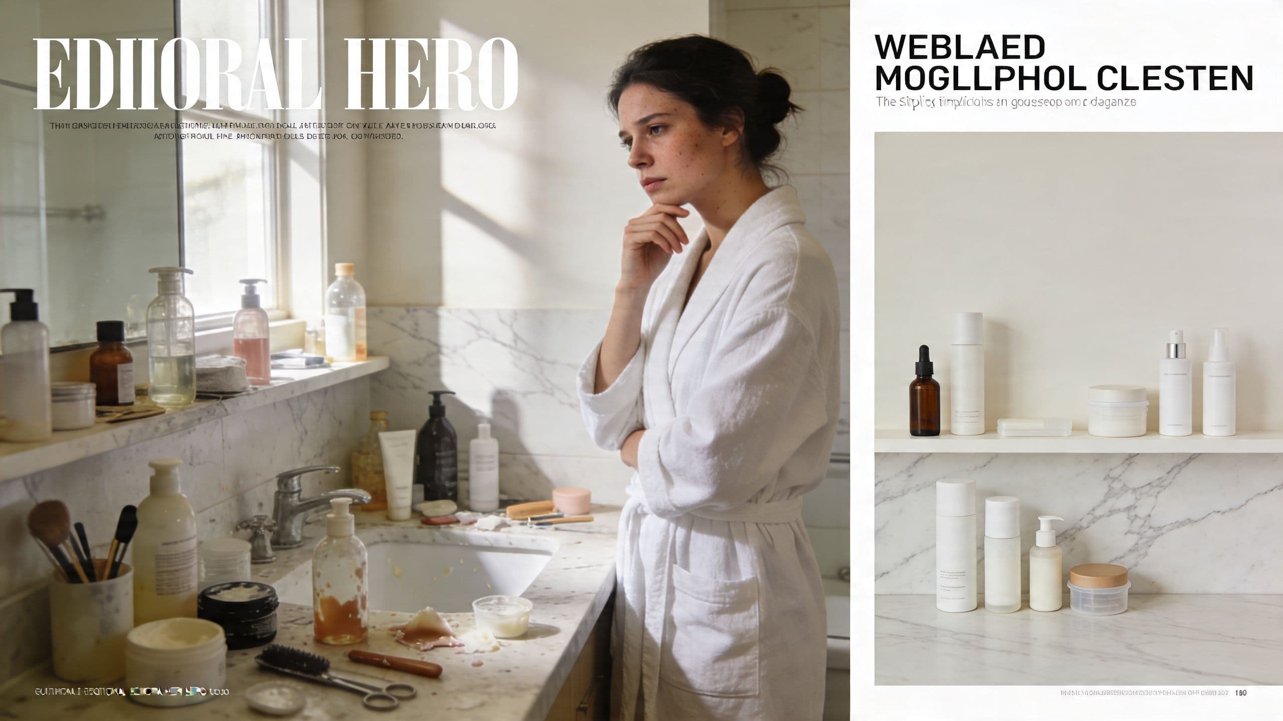 Editorial hero image for Navigating Common Challenges in Daily Beauty Habits and Rituals