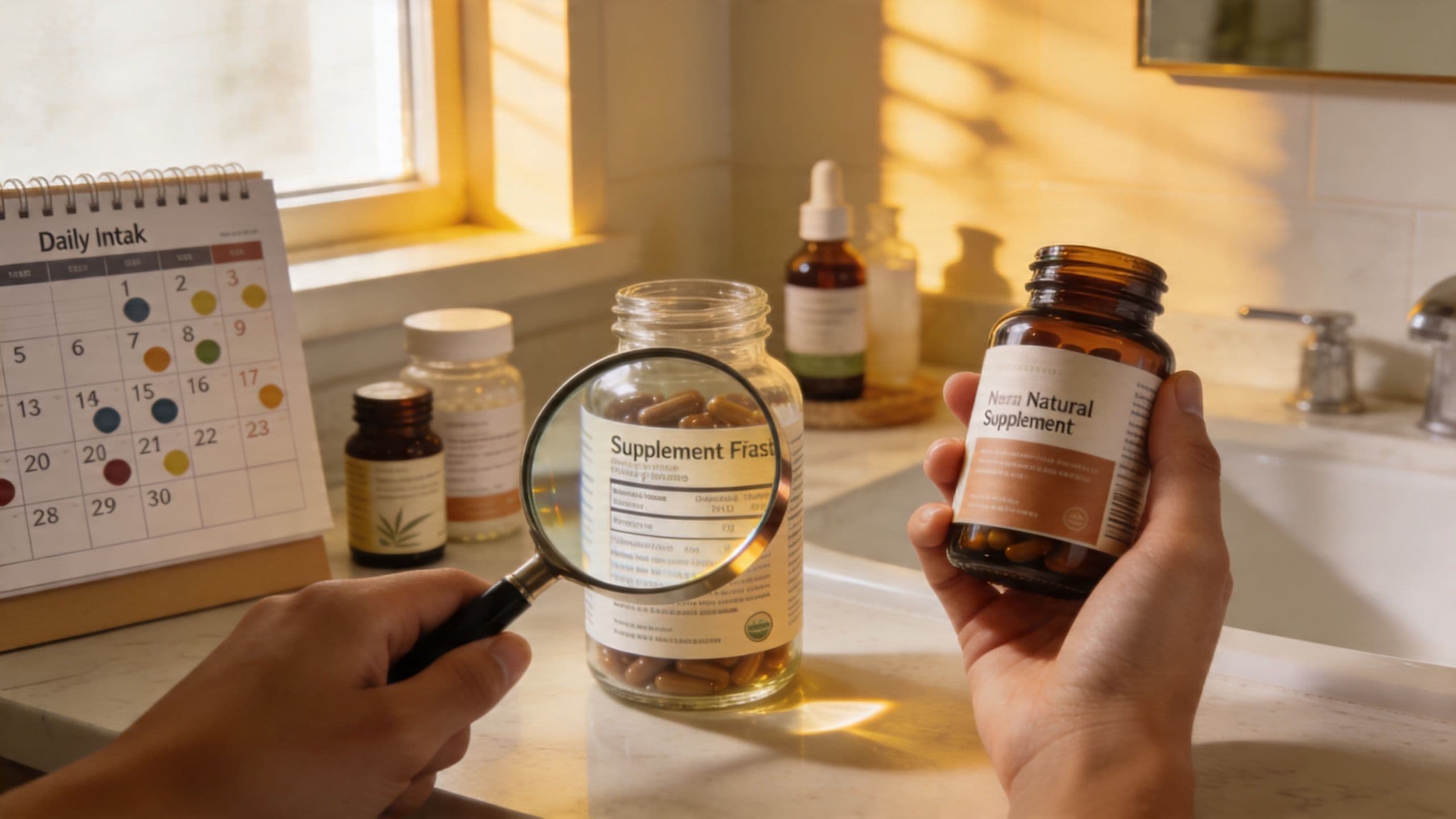 Editorial hero image for Navigating Common Challenges with Beauty & Self-Care Natural Supplements